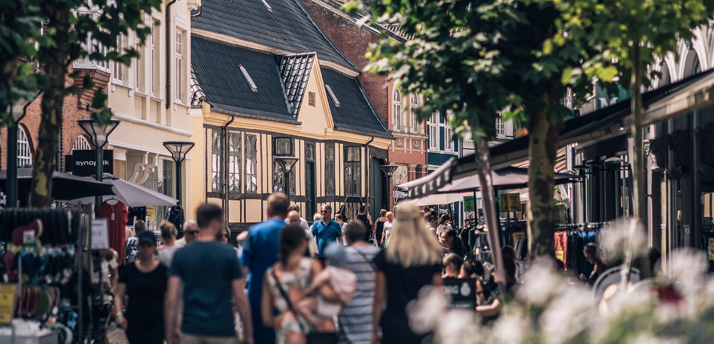 I købstaden Rudkøbing kan du gøre en god handel