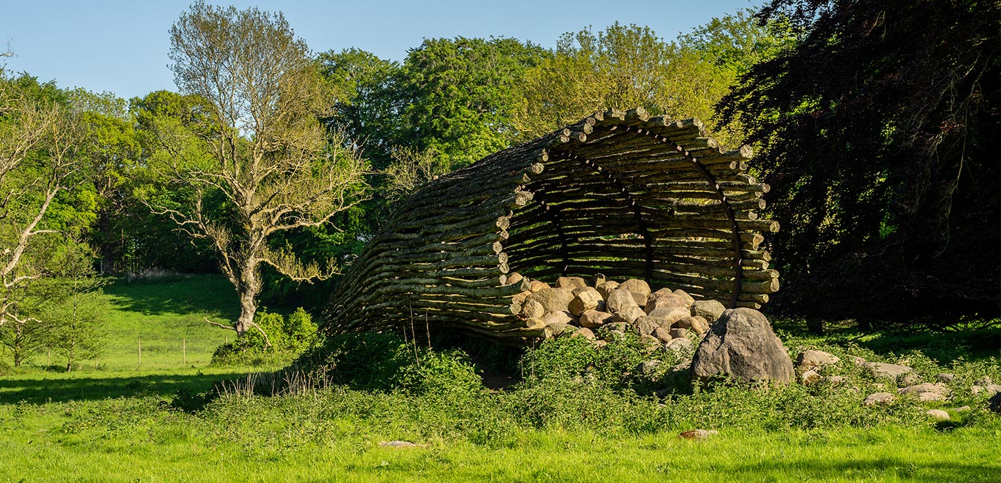 Organisk Land-art i Tranekær