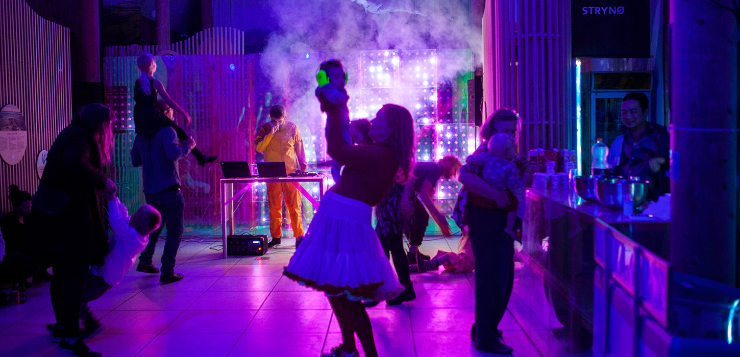 Diskofest på Øhavets Smakkecenter