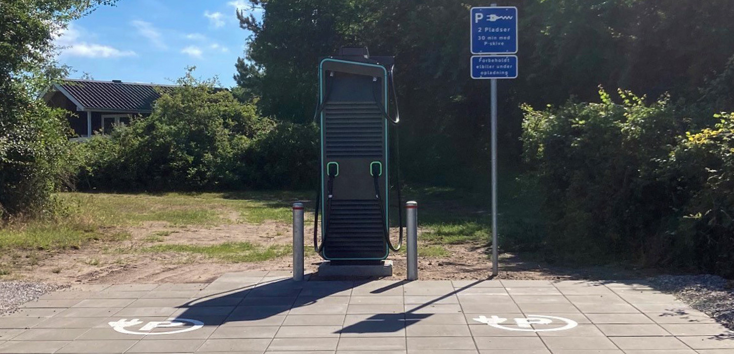 Lynladestation i Ristinge