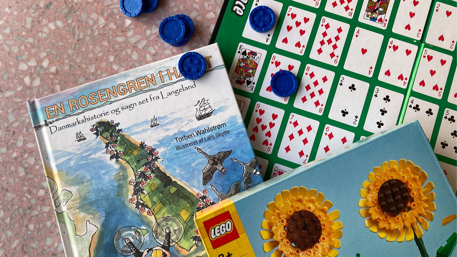 Bog og spil til regnvejrsdage på Langeland