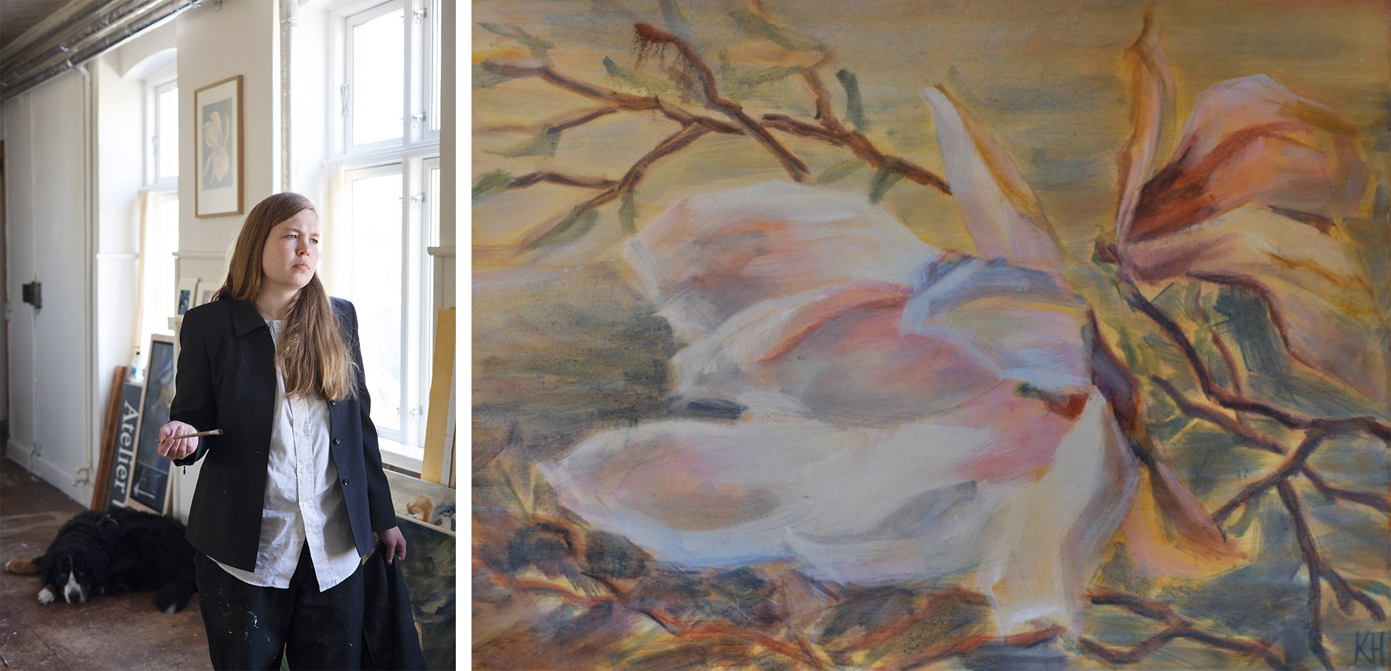 Kamilla Herskind - Billedkunst på kunstnernes Ø Langeland