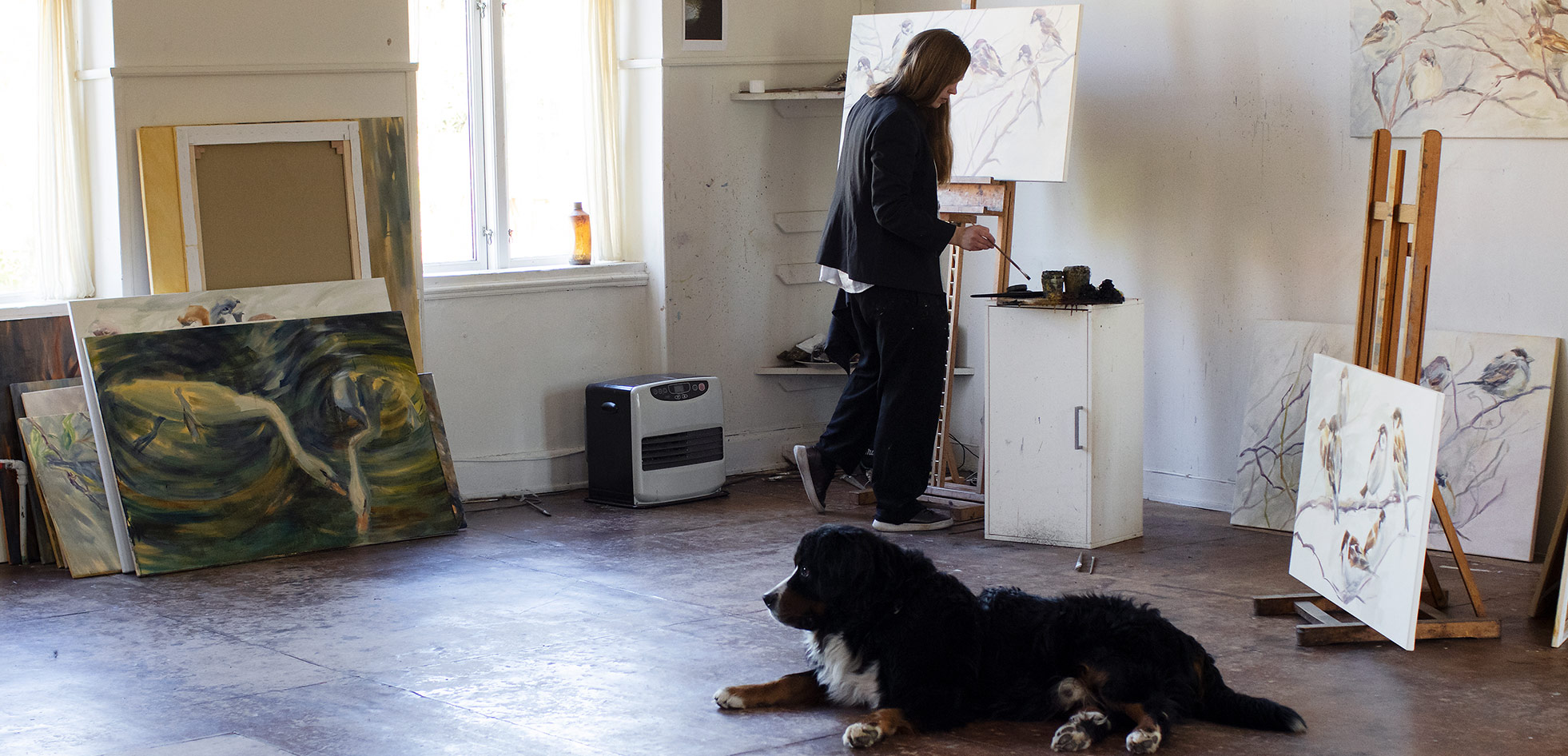 Kamilla Herskind - Billedkunst på kunstnernes Ø Langeland