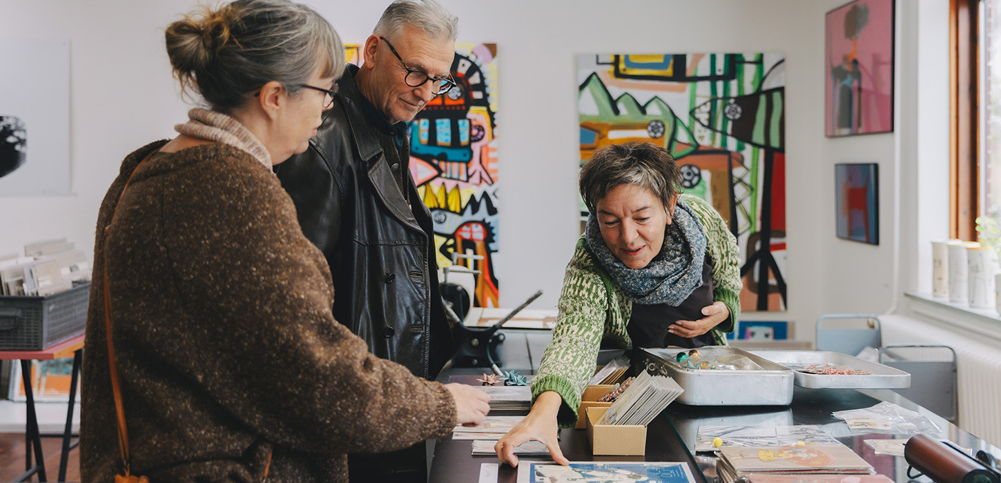 Kunstnernes Åbne døre i påsken