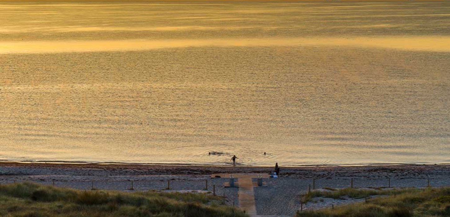 Billede af strand på Lolland