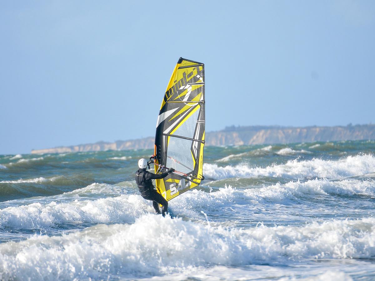 Windsurfing på Langeland