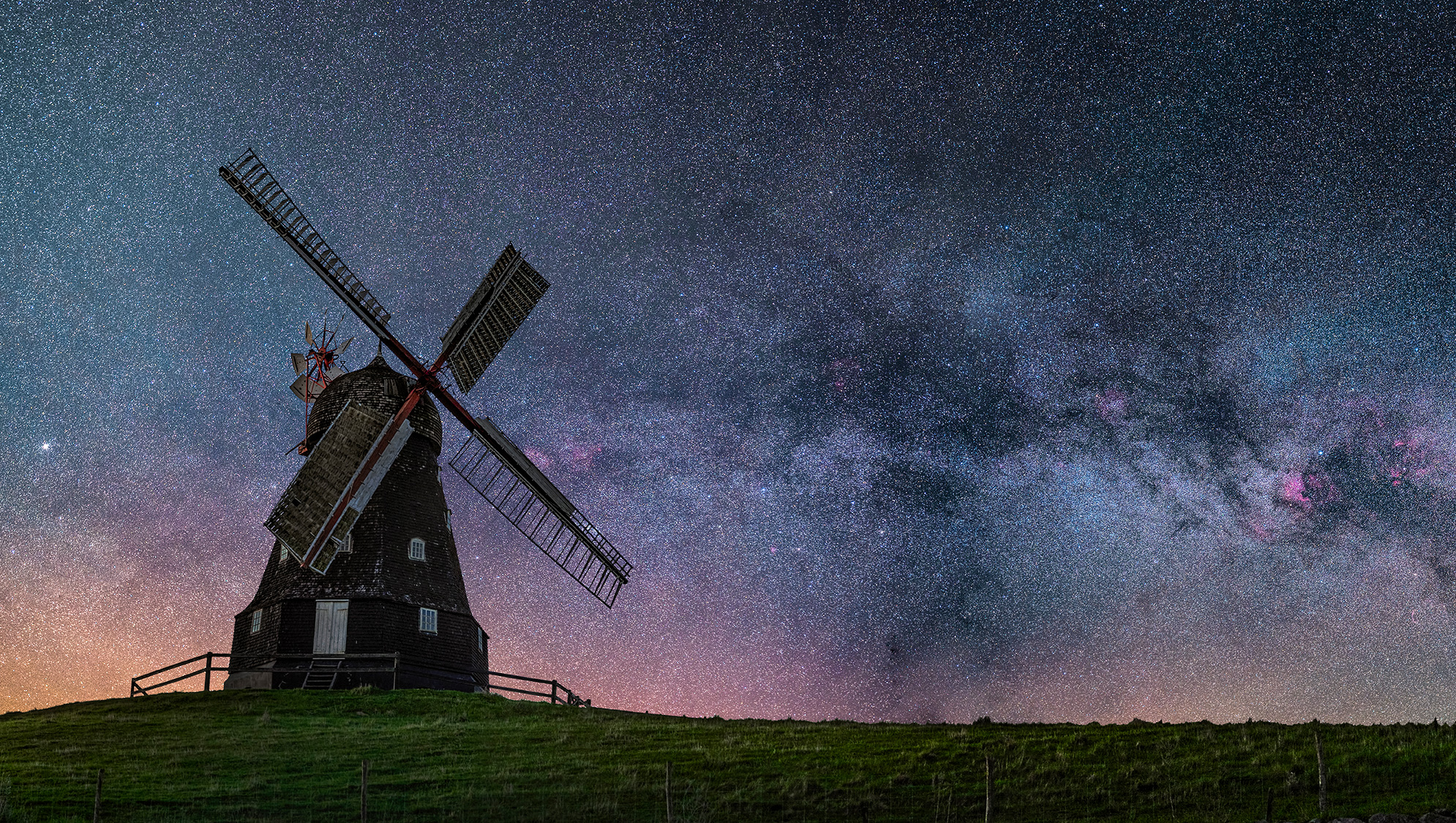 Dark Sky Skovsgaard Mølle Langeland