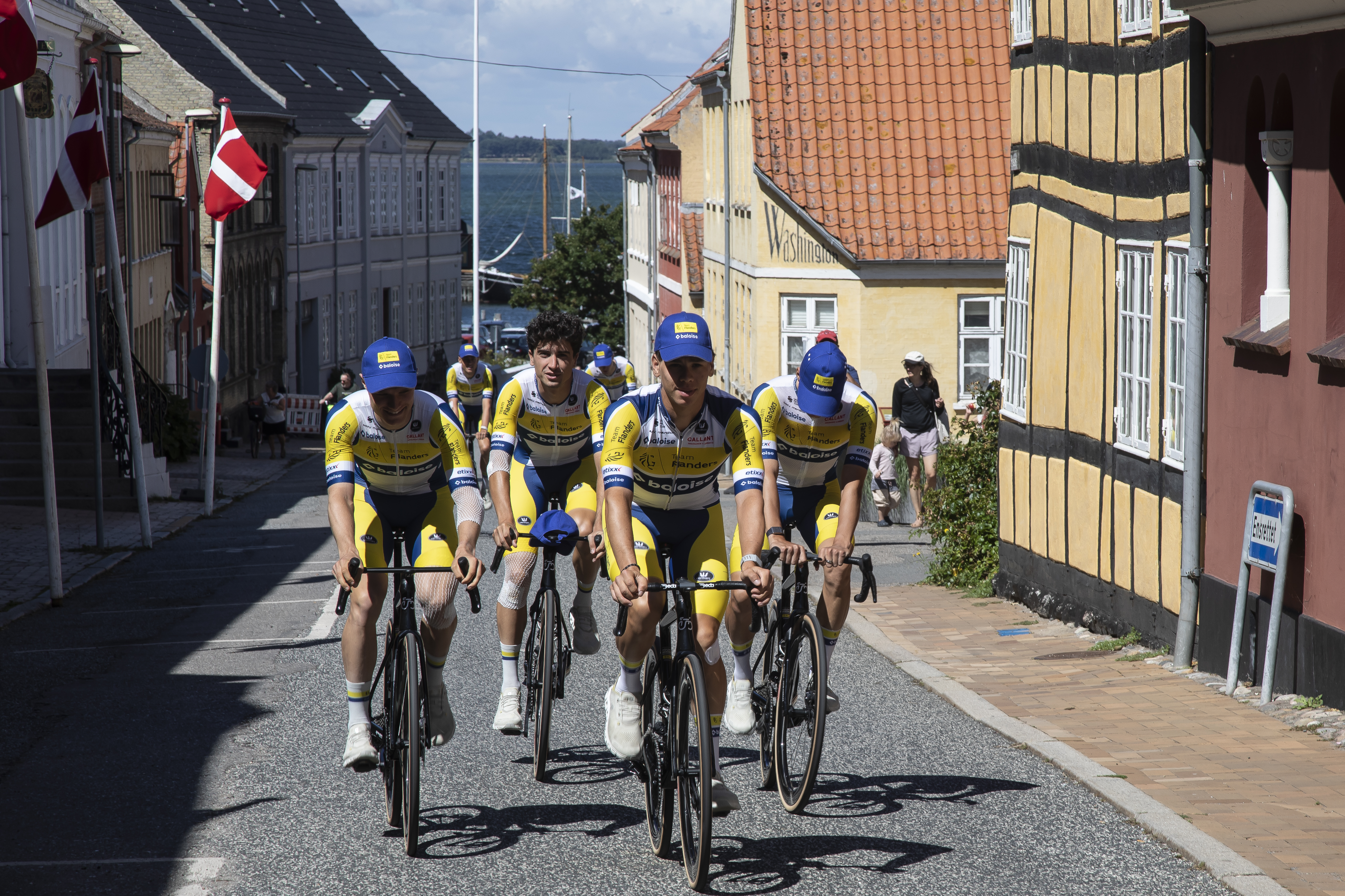 PostNord Danmark Rundt på Brogade i Rudkøbing