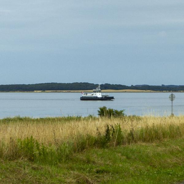 Færgen fra Rudkøbing til Strynø