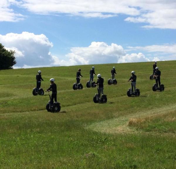 Prøv at køre på segway