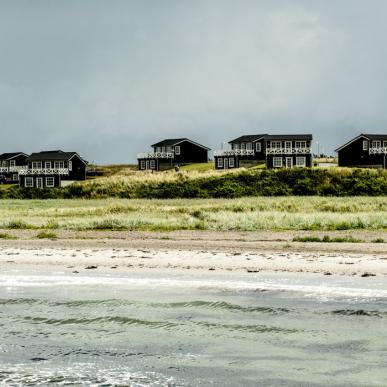 Sommerhuse i første række til havet