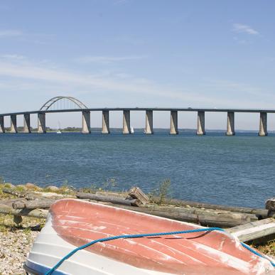 Langelandsbroen mellem Langeland og Siø